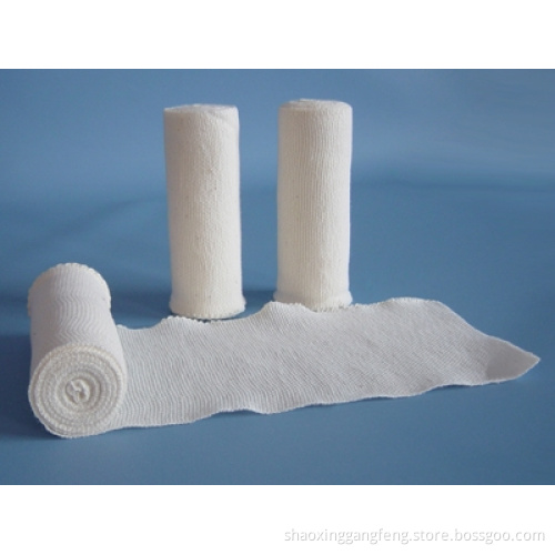 4 -lly -elastische Wunddressing Fleisch Gaze Bandage Roll
